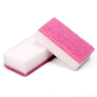 Éponge magique naturelle pour tampon à récurer Daiso, feuille de mousse éponge, mousse de mélamine nano