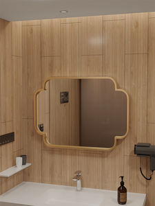 Miroir mural illuminé moderne chinois fleur <span class=keywords><strong>de</strong></span> prunier pour chambre à coucher salon hôtel salon barbier <span class=keywords><strong>salle</strong></span> <span class=keywords><strong>de</strong></span> <span class=keywords><strong>bain</strong></span> tenture murale décor - Product Image 5