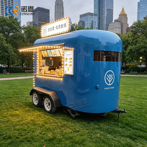 Carrito de café, Remolque de comida, Remolque de comida callejera, Carrito expendedor de comida, Remolque de comida tipo Horse Box, Carritos expendedores de comida callejera, Camión <span class=keywords><strong>bar</strong></span> móvil - Product Image 2
