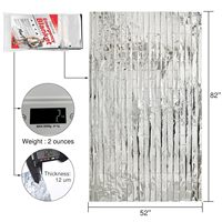 Couverture d'urgence thermique en feuille réfléchissante pour survie en extérieur, secours, camping, randonnée, trousses de premiers secours, vente en gros
