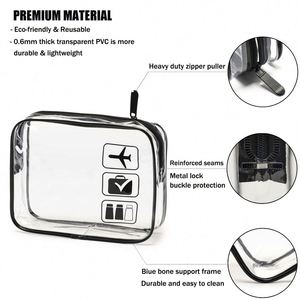 Best Sales Promotional Oem Makeup <b>Bags</b> Eco-Friendly Pvc <b>Bags</b>&Cases Custom Logo Printing Cosmetic <b>Bag</b> - Product Image 2