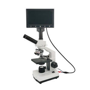 LHW602水産養殖単眼顕微鏡価格スペルム運動テスト獣医顕微鏡医療用 - Product Image 6