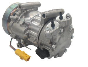 Nouveau <span class=keywords><strong>compresseur</strong></span> Sanden 1321 à double contrôle 7C16 <span class=keywords><strong>pour</strong></span> Peugeot 307 <span class=keywords><strong>12</strong></span> <span class=keywords><strong>volts</strong></span> voiture Air OEM 6487.08 6453WL 9678656080/CPN149/1607424980 - Product Image 4