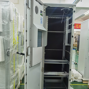 خزانة اتصالات خارجية معدنية مقاومة للماء قابلة للتخصيص 18U 22U 32U 42U بمعيار IP55 IP65 IP66 لمعدات الطاقة والاتصالات من إلتك - Product Image 3