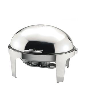 SUNNEX คลาสสิกรูปไข่9LTR สแตนเลสม้วนด้านบนจาน Chafing - Product Image 4