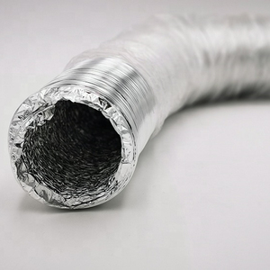 Zeitgemäßes Design HLK-Kanal Aluminium folie PET Flexible Schornstein auskleidung Feuer hemmendes Material Lüftungs kanal - Product Image 1