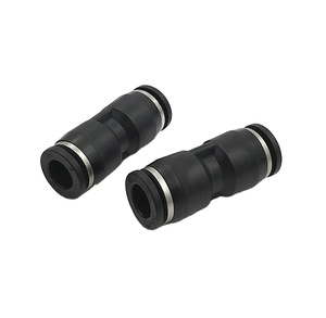 Raccordo Pneumatico Diritto <span class=keywords><strong>in</strong></span> Plastica a Innesto Rapido a 2 Vie per Tubo dell'Aria - Product Image 3