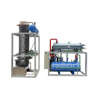 Machine à glace industrielle à tubes de 15 tonnes à performance stable, fabrication professionnelle, avec compresseur, facile à utiliser