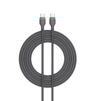 Câble LDNIO LC642C PD65W Type-C vers Type-C prenant en charge la charge rapide PD et QC, câble de données pour chargeur