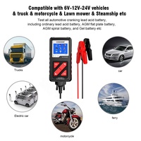 KONNWEI KW710 Auto-, LKW- und Motorrad-Batterietester 12V Diagnose-Scanner mit 3,2-Zoll-Farbdisplay