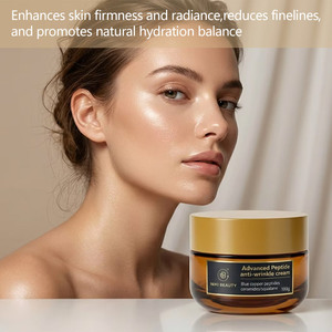 Crème anti-âge au cuivre bleu avancé avec logo personnalisé, enrichie en céramide pour soutenir la barrière cutanée, pour le soin du visage - Product Image 4