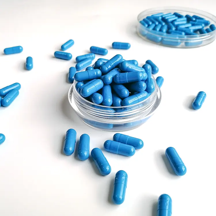 Suministro de medicamentos herbales complementarios como hierba de cabra y otras cápsulas de tabletas de extracto
