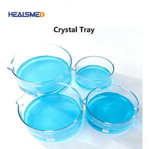 Crisol <span class=keywords><strong>de</strong></span> cristal <span class=keywords><strong>de</strong></span> borosilicato <span class=keywords><strong>de</strong></span> fondo plano, resistente a altas temperaturas, con boquilla y tanque <span class=keywords><strong>de</strong></span> agua - Product Image 2