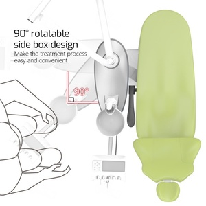 Fauteuil dentaire ergonomique de luxe avec éclairage LED, équipement de traitement dentaire électrique pour usage clinique - Product Image 3