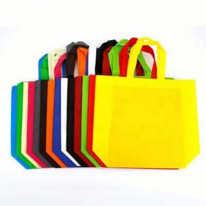 Sacs fourre-tout non tissés stratifiés en PP découpés à l'emporte-pièce, réutilisables et écologiques, imprimés sur mesure, sacs fourre-tout promotionnels étanches - Product Image 3