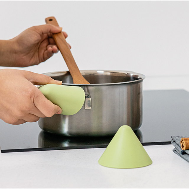 Factory Supply Eco-Friendly Cookware Parts Silicone Pot Ear Heat Resistance Cover for Casserole Pan Handle