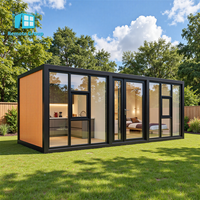 Maisons préfabriquées économiques, modulaires, portables, chaudes, de 20 pieds, extensibles et pliables, pour toilettes et hôtels