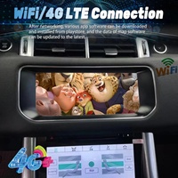 Lecteur multimédia automobile Android 13 DSP OLED GPS avec écran partagé, 1 an de garantie, pour Land Rover Range Rover Sport L494 2013-2016, aide au recul