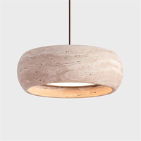 Lampe suspendue en résine créative nordique, style minimaliste Wabi-Sabi, luminaire suspendu pour salon, chevet, restaurant, décoration intérieure
