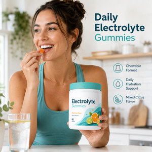 Vegan Adult Multivitamin Electrolyte Gummies Sports Supplements Multimineral Hydration Gluten-Free Low-Sugar 90 Gummies - Product Image 4