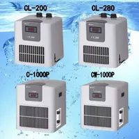Refroidisseur de réservoir de poissons d'aquarium RESUN CL-280, petit refroidisseur, condenseur