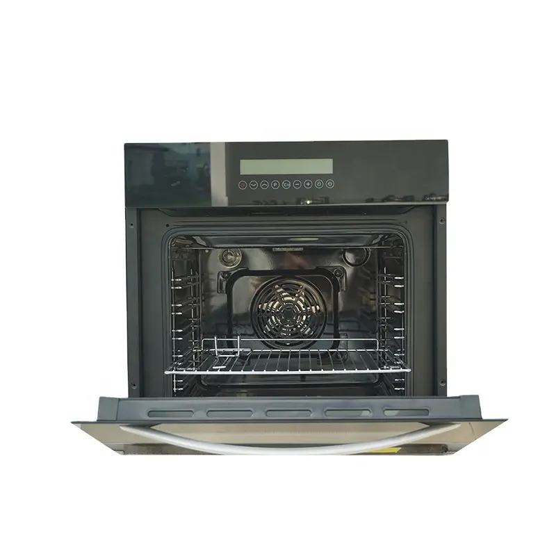Black-matte Conventional Wall Oven High Quality New Convection Oven / Turbo Oven Single Built-in Household Free Spare Parts 2000