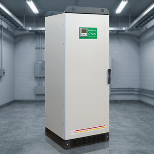 เครื่องปรับแรงดันไฟฟ้าเซอร์โวมอเตอร์15% 60-135kVA สามเฟส AC สำหรับใช้งานในอุตสาหกรรมพร้อมจอแสดงผล LED 50Hz - Product Image 3
