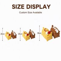 Fabricant OEM/ODM de coussins en peluche personnalisés sur le thème alimentaire pour chats, vente directe d'usine pour marques de distributeurs et commandes en gros