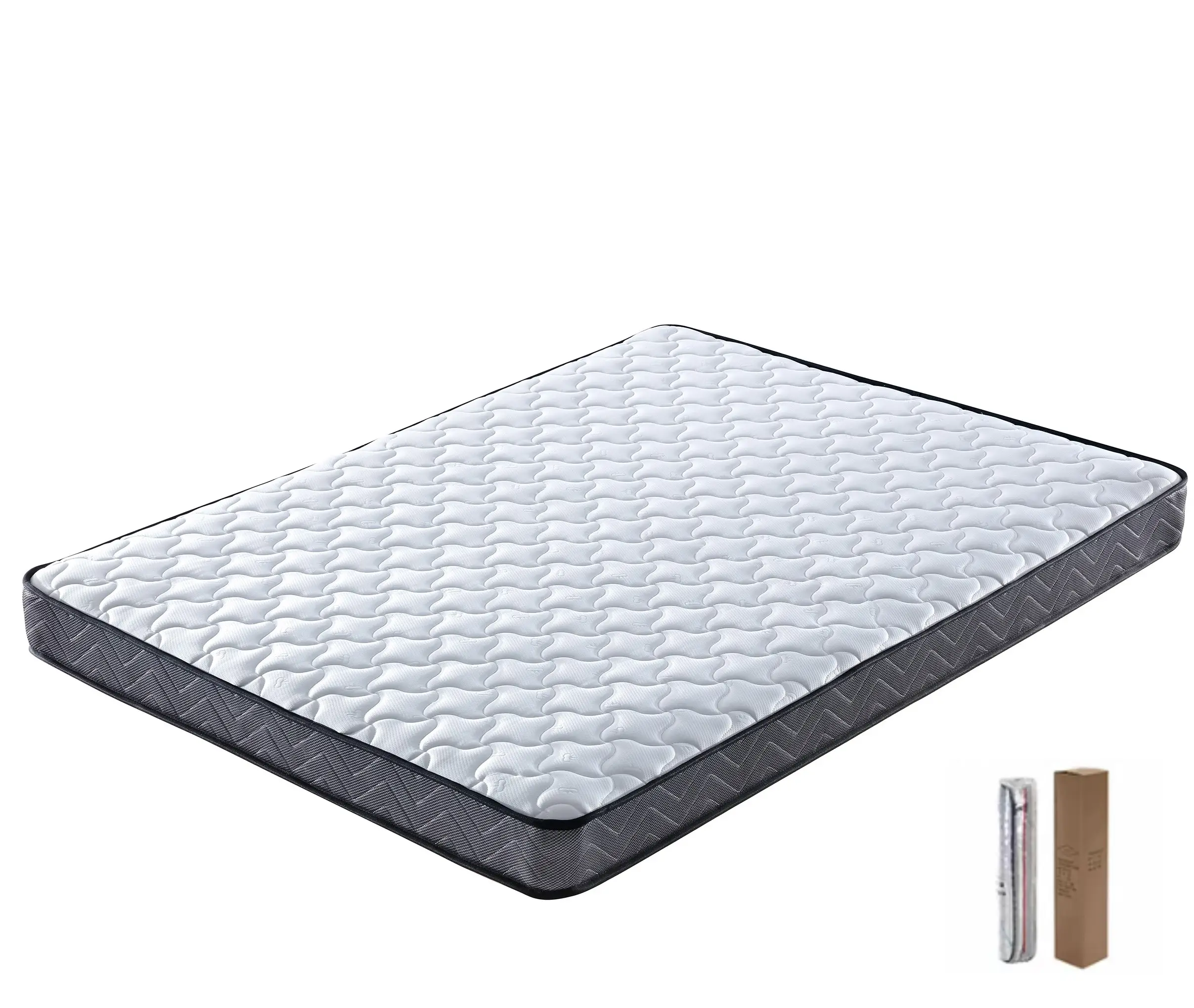 RB15 Groothandel Goedkoopste Slaapkamer Meubels Bonnell Pocket Spoel Gel Traagschuim Matras Boxspring Matras