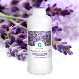Diskon Besar Minyak Esensial Lavender Murah untuk Aroma Lilin Sabun Diffuser Deterjen Kosmetik Minyak Lavender Kelas