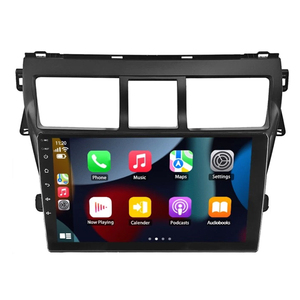 Autoradio Android avec GPS pour <span class=keywords><strong>Toyota</strong></span> Vios <span class=keywords><strong>Yaris</strong></span> 2007-2012, écran tactile, autoradio vidéo stéréo, lecteur DVD avec Carplay - Product Image 1