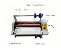 Machine de plastification à chaud et à froid pour films mats et brillants, largement compatible avec divers types de films, pour le revêtement d'images
