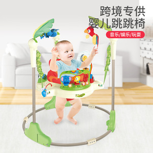 Silla de salto de jungla Walker <span class=keywords><strong>Jolly</strong></span> <span class=keywords><strong>Jumper</strong></span> Rocker Cochecito colgante Juguetes Columpio de bebé Silla de rebote para bebés con luz musical - Product Image 2