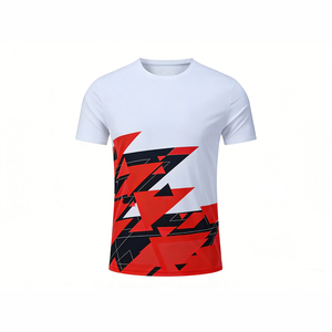 T-shirt de course personnalisé de luxe en maille respirante, séchage rapide, coloré, à manches courtes, confortable pour la course, l'entraînement et la gym - Product Image 2