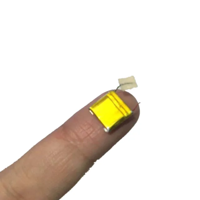Batería Lipo pequeña personalizada de polímero de litio, pequeña, ultrapequeña, 3,7 V, 231010-8mAh, recargable para anillo inteligente