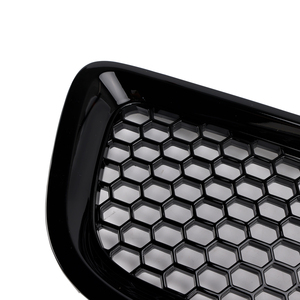 Pour <span class=keywords><strong>Volvo</strong></span> S40 <span class=keywords><strong>V50</strong></span> 2008-2012 Grille de pare-chocs avant noire brillante en nid d'abeille - Product Image 4