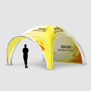 Tente publicitaire gonflable portable en bâche, ignifuge, avec structure gonflable pour voiture - Product Image 4