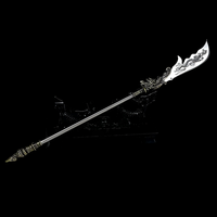 Chine Longquan Couteau À Thé Miniature Arme Froide Modèle Vert Dragon Yanyue Couteau Thé Aiguille En Acier Inoxydable Forgeage