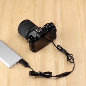 Cable de aumento USB portátil + adaptador de corriente de para <span class=keywords><strong>Sony</strong></span> 1/<span class=keywords><strong>A7IV</strong></span>-Amplificador de voltaje de 5V a 8,4 V con carga de Banco de energía - Product Image 6