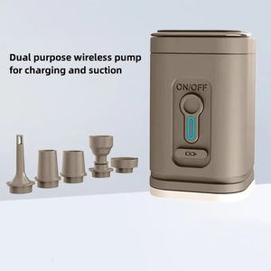 Pompe à air portable sans fil en gros, compresseur gonfleur/dégonfleur pour coussins gonflables, lits, bateaux, bouées de natation - Product Image 2