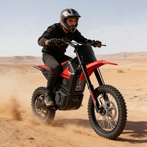 Motocicleta Eléctrica AMYETVT300 E, 48V 23.4AH, Hidráulica, 3000w, Potente, Todoterreno - Product Image 1
