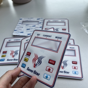 PC Vật liệu màng Bảng đ<span class=keywords><strong>i</strong></span>ều khiển phía trước Sticker đồ họa Overlay Bảng đ<span class=keywords><strong>i</strong></span>ều khiển phía trước vớ<span class=keywords><strong>i</strong></span> tự dính - Product Image 6