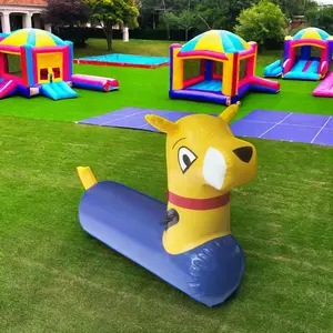 Kids inflatable pony hops pony ride for race