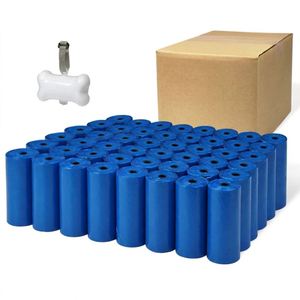 Sacs à déjections canines en plastique personnalisés, jetables, étanches, vente en gros d'usine, en stock, acceptant OEM ODM, nouveau modèle 2026 - Product Image 1