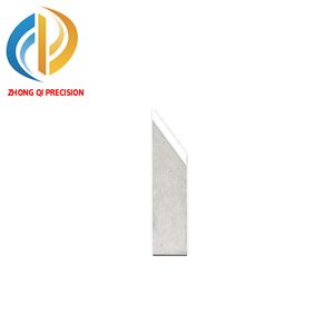 Lama Vibrante in Acciaio al Tungsteno Rettificato di Precisione ZHONG QI, 25mm 5.5mm 0.63mm 9mm di Lunghezza, Grado Industriale, Durabilità per CNC - Product Image 1