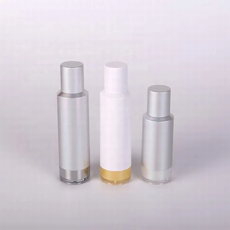 Provide latest customization round luxury airless bottle cosmetic 30ml spray