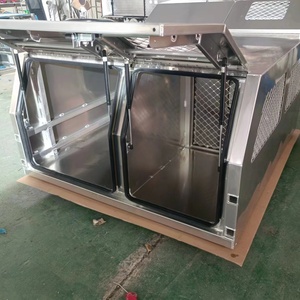 HR Brand 1800mm Waterproof Powder Coated Aluminum Ute Canopy Welded Seams 4x4 Featuring Dog Box Cage <b>Tool</b> <b>Boxes</b> Lockable Design - Product Image 6