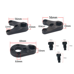 Getitall Juego de llaves de metal para pinzas de suspensión para Yamaha Suzuki MT0004 MT0006 MT0009, juego de herramientas negras - Product Image 2