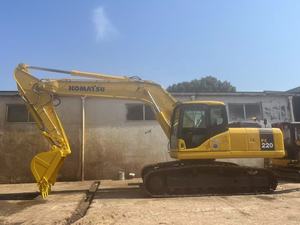 Excavadora usada de bajo precio VENTA CALIENTE Buen precio KOMATSU Excavadoras sobre orugas usadas en el PC200-7 KomatsuPC120 en Shanghai China - Product Image 2