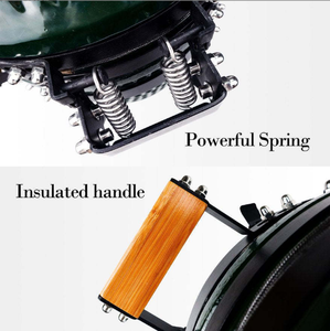 <span class=keywords><strong>KAMADO</strong></span> Grand <span class=keywords><strong>barbecue</strong></span> de 13 pouces à charbon de bois en céramique Oeuf <span class=keywords><strong>Barbecue</strong></span> <span class=keywords><strong>Kamado</strong></span> Grills - Product Image 4